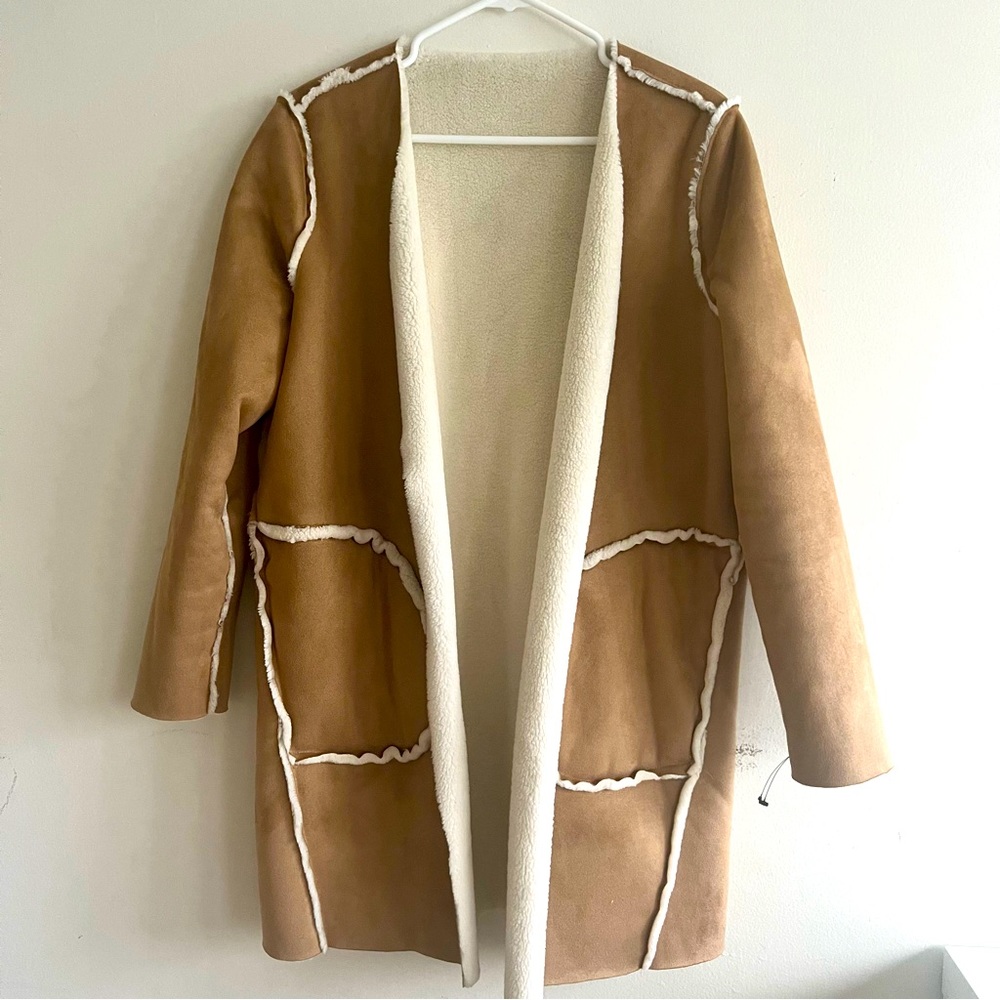 Beautiful white and beige jacket